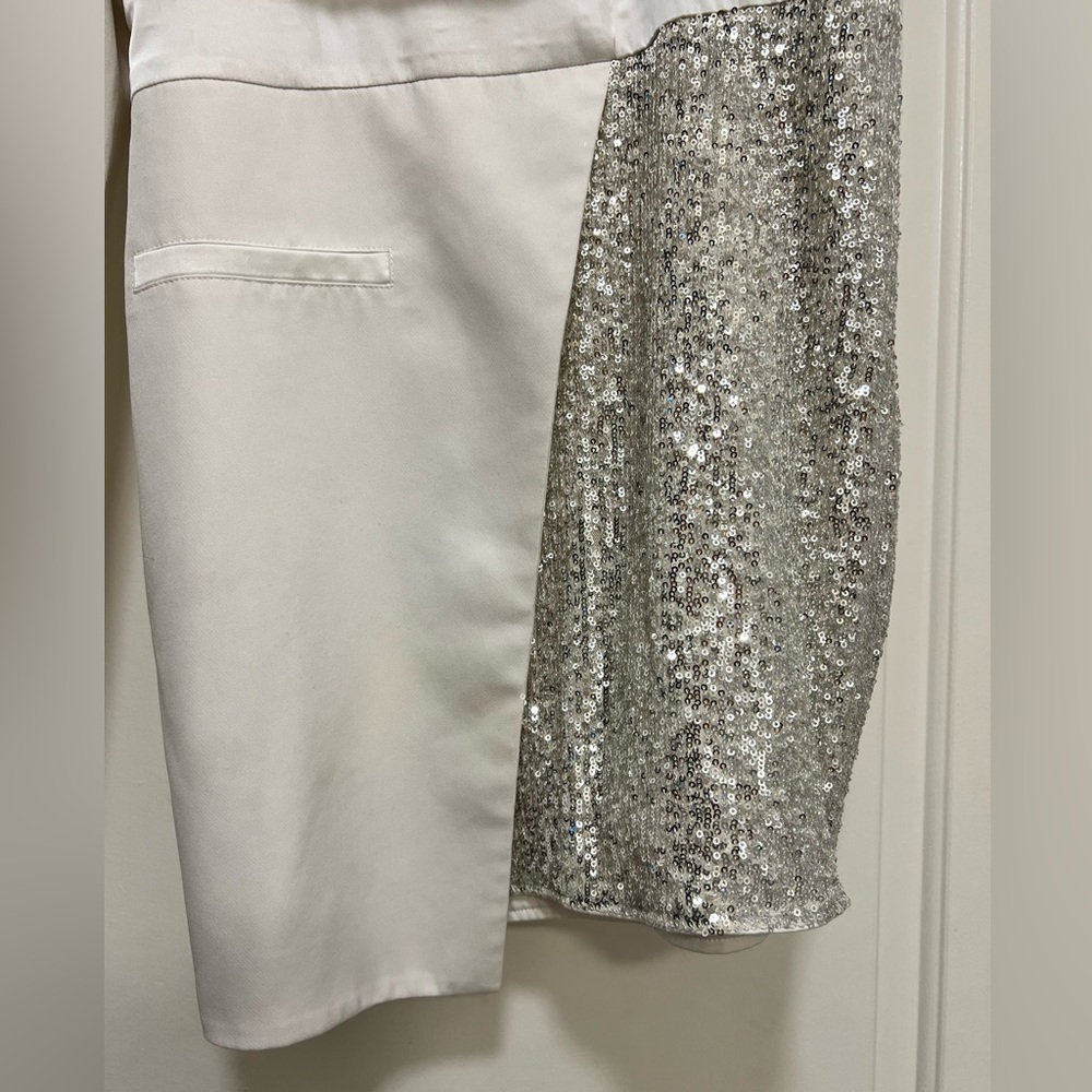 Elle Zeitoune Alexa Asymmetric Sequin Dress - Picture 11 of 13